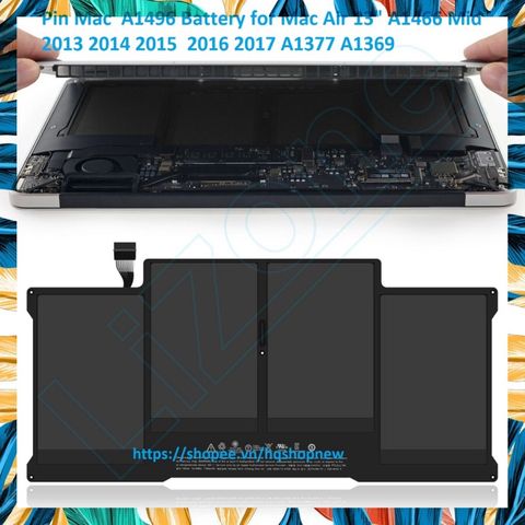 Pin Laptop Apple A1496 cho MacBook Air 13