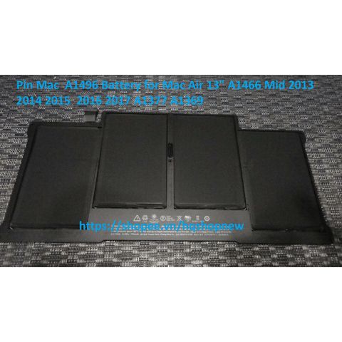 Pin Laptop Apple A1496 cho MacBook Air 13