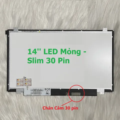 Màn Hình Laptop Dell Latitude 5470 5480 5490 5450 E5470 E5480 E5490 E5450 kích thước 14'' LED Mỏng - Slim 30 Pin phân gi
