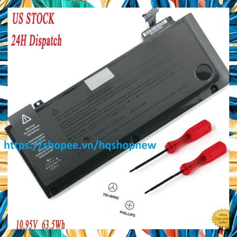 Pin Laptop A1278 A1322 13 inch Pro (2009 2010 2011 2012) - Pin mới 100% cho Laptop Unibody, Bảo hành 100% đổi mới