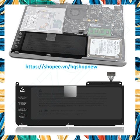 Pin Laptop A1331 13 inch Unibody A1342 (Late 2009/Mid 2010) - Pin Chính Hãng, Bảo Hành Đổi Mới 100%