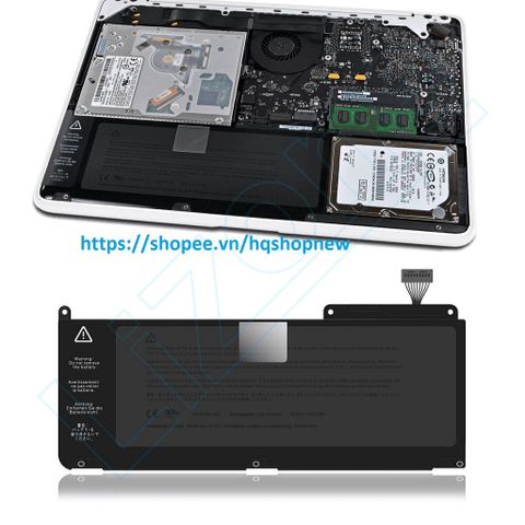 Pin Laptop A1331 13 inch Unibody A1342 (Late 2009/Mid 2010) - Pin Chính Hãng, Bảo Hành Đổi Mới 100%