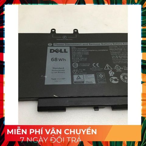 Pin Laptop Dell 4GVMP cho LATITUDE 5400 5500 PRECISION 3540 - Pin Li-ion 8500mAh, Chính Hãng, Bảo Hành 1 Năm