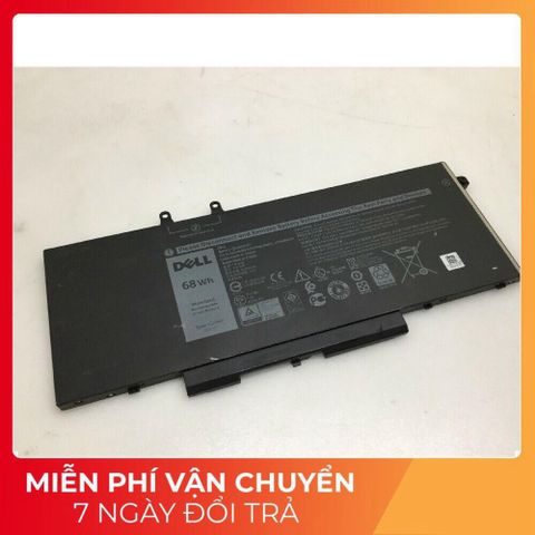 Pin Laptop Dell 4GVMP cho LATITUDE 5400 5500 PRECISION 3540 - Pin Li-ion 8500mAh, Chính Hãng, Bảo Hành 1 Năm