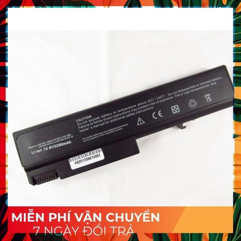 Pin Laptop HP ProBook 6 Cell - Phụ Kiện Chính Hãng, Tương Thích 6440b, 6445, 6450, 6535b, Đen, Bảo Hành 100%