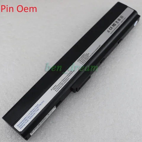 Pin laptop Asus A42 A42D A42DE A42DQ A42E A42F A42J A42JA A42JR A42JV A42QR PHỤ KIỆN LAPTOP