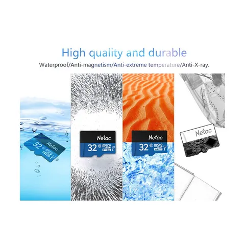 🔝 Thẻ nhớ micro sd Netac 32GB U1 Class10 | BH 3 năm 💛 💛 💛 [ 💯 HÀNG CHÍNH HÃNG]