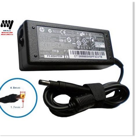 Sạc Laptop HP 19V 3.3A - Adapter Nguồn Chính Hãng Cho Laptop HP - Mẫu Nhỏ Gọn Chất Lượng Cao