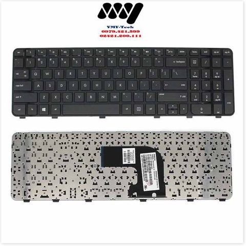 Bàn Phím Laptop HP DV6-7000, DV6-7100, DV6-7200 - Phụ Kiện Chính Hãng, Bảo Hành 9 Tháng, Giá Rẻ, Đen