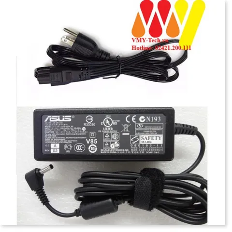 🔜 Sạc laptop Asus 19V - 2.37A - Chân nhỏ - Hàng ZIN NEW Adapter - nguồn