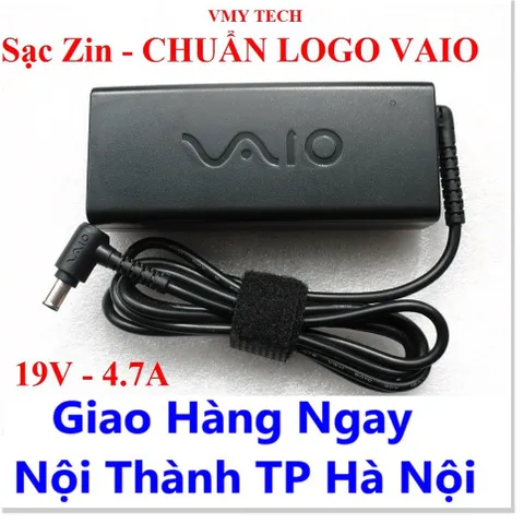 🔜 Sạc Laptop SONY Vaio 19.5V - 4.7A Kèm dây nguồn (NEW 100%)