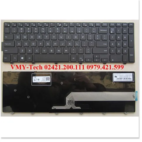 🔜 Bàn phím laptop Dell Inspiron 15 3552 3555 3565 3567 5559 5566