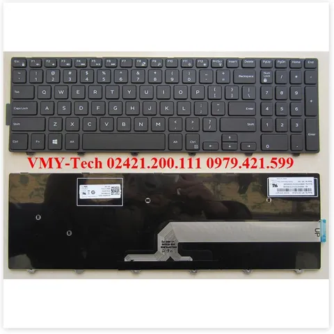 🔜 Bàn phím laptop Dell Inspiron 15-3000 15 3000 5000 5542 0JTGGW