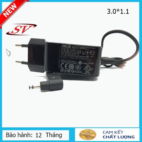 Sạc Laptop ASUS 2.37A - Chân Cắm 3.0*1.1, Sạc Zin Cao Cấp Đen - Bảo Hành 12 Tháng, Tương Thích Nhiều Loại Máy