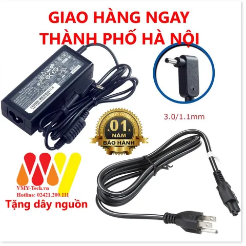 🔜 Sạc Adapter Acer 19V-2.37A 2.15A 45W Chromebook 15 CB3-531 CB3-532 CB3-531-C4A5 CB3-532-C47C CB3-532-C8DF