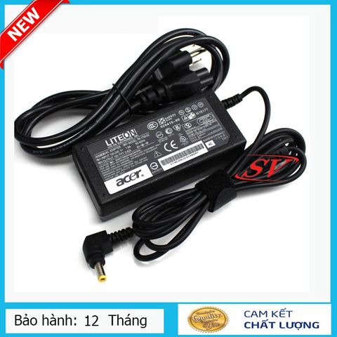 Sạc Laptop Acer 3.42A (65W) - Sạc Chữ Nhật Chất Lượng Cao - Bảo Hành 12 Tháng - Phụ Kiện Chính Hãng