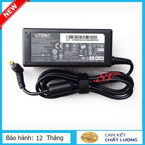 Sạc Laptop Acer 3.42A (65W) - Sạc Chữ Nhật Chất Lượng Cao - Bảo Hành 12 Tháng - Phụ Kiện Chính Hãng
