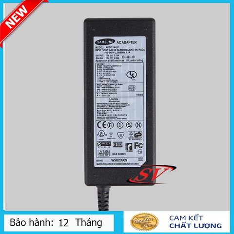 Sạc Laptop Samsung 3.16A 65W (Φ5.5×Φ3.0) - Sạc Chính Hãng, Bảo Hành 12 Tháng, Chống Nóng, Hiệu Suất Cao