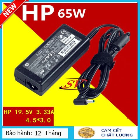 Sạc Laptop HP 3.33 Kim Nhỏ Chính Hãng (Φ4.5×Φ3.0) - Bảo Hành 12 Tháng 1 Đổi 1, Chất Lượng Cao, Sạc An Toàn và Ổn Định