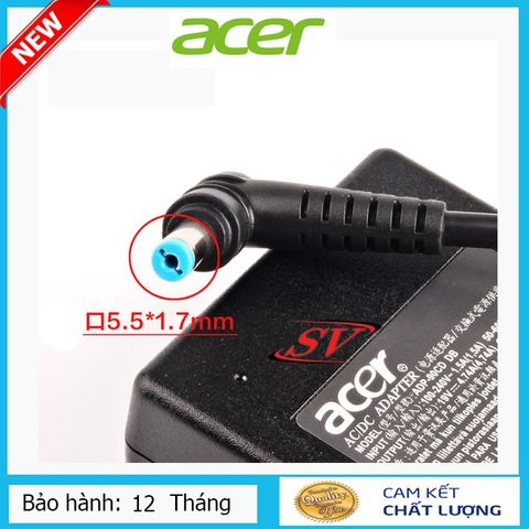 Sạc Laptop Acer 4,7A Chính Hãng - Sạc Zin Bảo Hành 12 Tháng, An Toàn, Kiểm Soát Nhiệt, Dùng Cho Nhiều Mô Hình