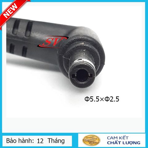 Sạc Laptop Toshiba 3.42A (65W) - Chân cắm Φ5.5×Φ2.5, Sạc Zin Chất Lượng Cao, Bảo Hành 12 Tháng, Tiện Lợi và An Toàn