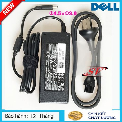Sạc Laptop Dell 4.62 Kim Nhỏ Chính Hãng - Sạc An Toàn Không Nóng Máy - Bảo Hành 12 Tháng 1 Đổi 1