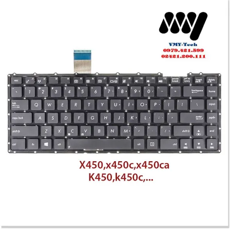 🔜 Bàn phím laptop Asus A450 A450L A450C A450CC A450V