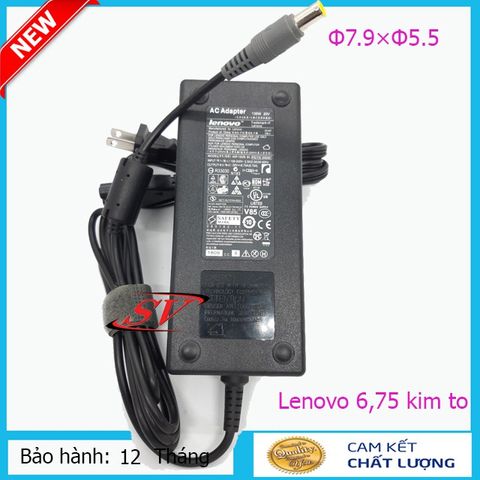 Sạc Laptop Lenovo 20V-6.75A Kim To (Φ7.9×Φ5.5) - Sạc Chính Hãng Zin Chất Lượng Cao, Bảo Hành 12 Tháng