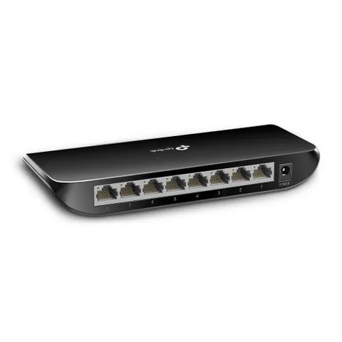 Switch để bàn Gigabit 8 cổng TP-LINK TL-SG1008D - Tiết kiệm năng lượng 80% - Cắm và sử dụng, không cần cấu hình