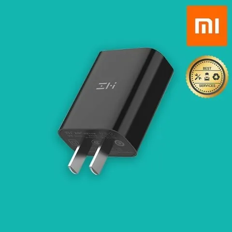 🔝  Củ Sạc Nhanh ZMI QC 3.0 18W  HA612 ( Trắng / Đen )  💯 Hàng Chính Hãng