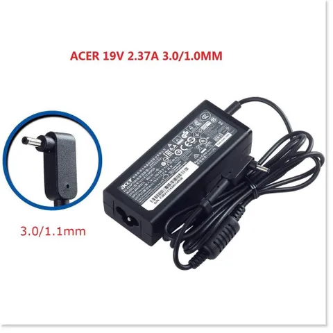 🔜 Sạc Adapter Acer 19V-2.37A 2.1A 45W Switch 3 5 SW312-31 SW312-31P SF515-51T SF515-51T SF313-51 SF314-41 SF314-55 SF31