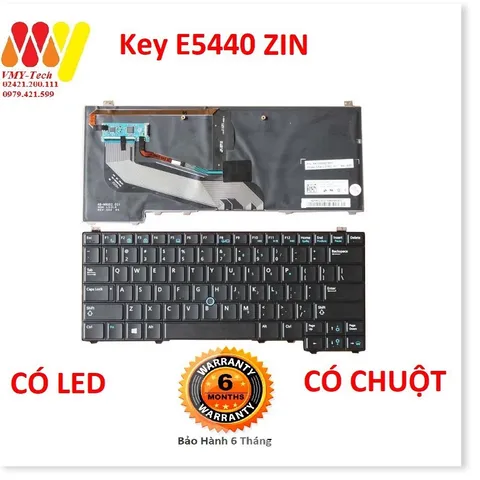 🔜 Bàn phím laptop Dell Latitude E5440 5440 - ZIN LED