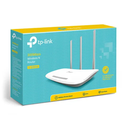 Router TP-Link TL-WR845N Không Dây Chuẩn N Tốc Độ 300Mbps - Thiết Bị Mạng An Toàn, Dễ Dàng Cài Đặt, Bảo Hành 24 tháng