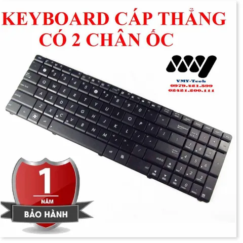 🔜 Bàn phím laptop Asus X52N X52F X53E K73E K73S K73SM K73SV