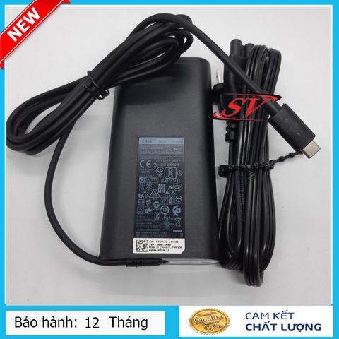 Sạc Laptop Dell 90W 4.62A Chính Hãng TYPE C - Sạc An Toàn, Chống Nóng, Bảo Hành 12 Tháng, Phù Hợp Nhiều Dòng Máy