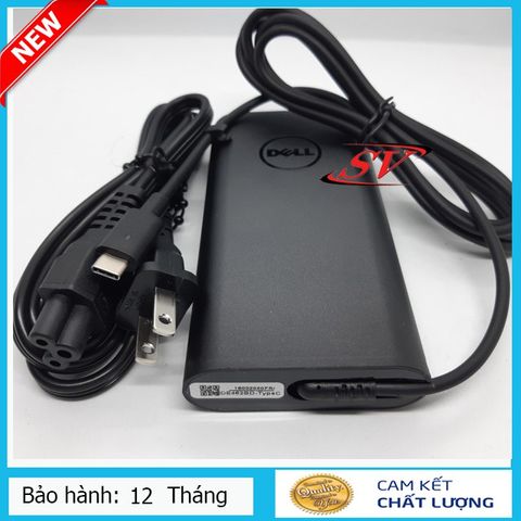 Sạc Laptop Dell 90W 4.62A Chính Hãng TYPE C - Sạc An Toàn, Chống Nóng, Bảo Hành 12 Tháng, Phù Hợp Nhiều Dòng Máy