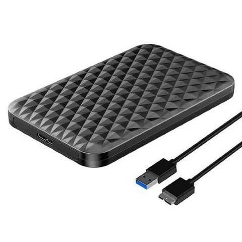 Hộp Box Ổ Cứng HDD SSD 2.5'' Orico 2520U3 SATA USB 3.0 - Tốc Độ 5Gbps, Bảo Hành 12 Tháng, Hàng Chính Hãng Màu Đen