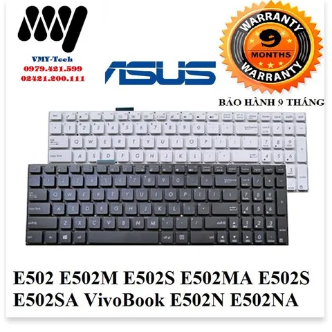 🔜 Bàn phím laptop Asus E502 E502M E502S E502MA E502S E502SA VivoBook E502N E502NA
