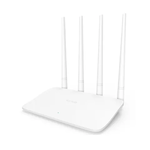 Router WiFi Tenda F6 Wireless N300Mbps - Thiết kế 4 Anten MIMO, Chế độ Repeater & Hẹn Giờ, Phù Hợp cho Nhà và Căn Hộ Nhỏ