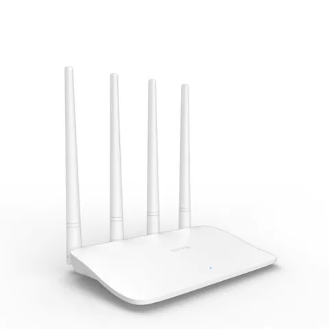 Router WiFi Tenda F6 Wireless N300Mbps - Thiết kế 4 Anten MIMO, Chế độ Repeater & Hẹn Giờ, Phù Hợp cho Nhà và Căn Hộ Nhỏ