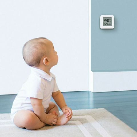 Đồng Hồ Đo Nhiệt Độ và Độ Ẩm Thông Minh Xiaomi Gen 2 Mijia - Thiết Bị Nhà Thông Minh Chính Hãng, Kết Nối Bluetooth, Màn Hình E-Ink
