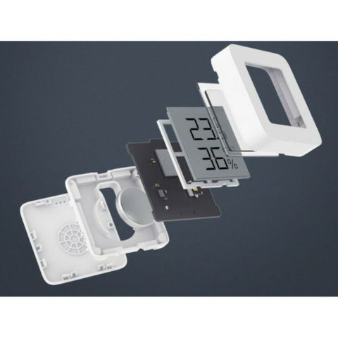 Đồng Hồ Đo Nhiệt Độ và Độ Ẩm Thông Minh Xiaomi Gen 2 Mijia - Thiết Bị Nhà Thông Minh Chính Hãng, Kết Nối Bluetooth, Màn Hình E-Ink