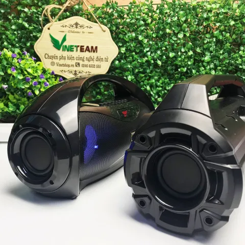🐳 Loa Bluetooth Karaoke Xách Tay KM-S1 / KM-S2 / KM-S6(Đen)