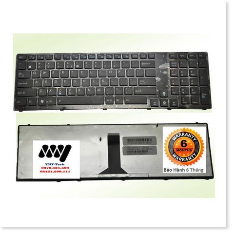 Bàn phím laptop ASUS K93 K93SM K93SV K95 K95VB K95VJ K95VM X93 X93SM X93SV - Phụ kiện chính hãng, bảo hành nhanh chóng 1 đổi 1