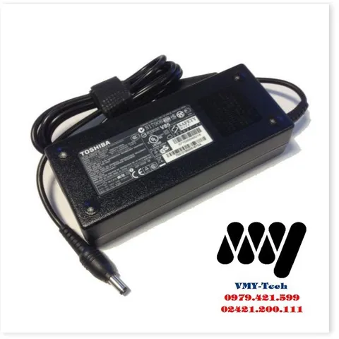 🔜  Sạc Laptop Toshiba 19v 6.3A Adapter - Kèm Dây nguồn - New