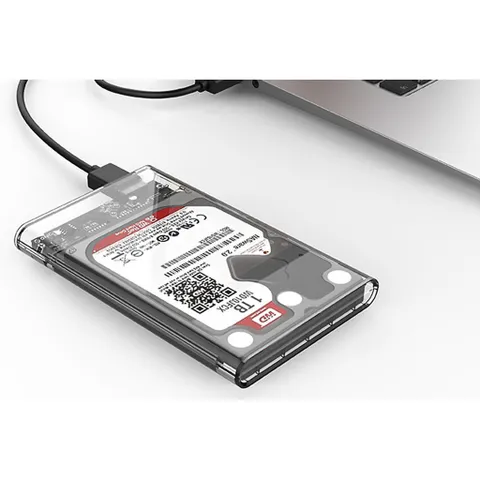 💡 Hộp Đựng Ổ Cứng Di Động HDD Box 2.5 ORICO 2139U3 USB3.0/2.5 Nhựa Trong Suốt - BH chính hãng 12 tháng