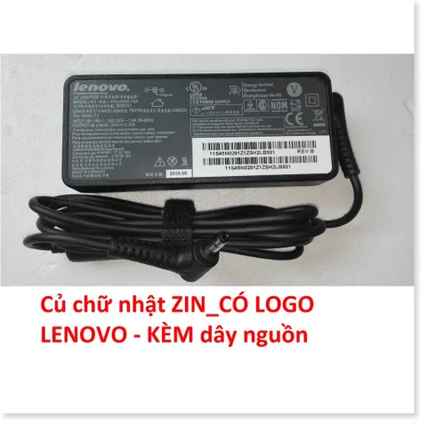 🔜 Sạc laptop Lenovo IdeaPad 110, 110-15ISK, 110-14ISK, 110-14IBR, 15IBR, 20v 3.25A NEW ZIN