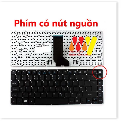 🔜 Bàn phím laptop Acer E5-473 E5-473G E5-473G-561X E5-473G-519T E5-473G-55WJ E5-473G