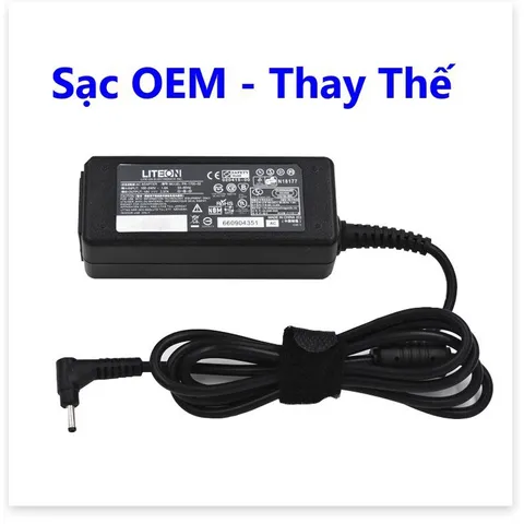 🔜 Sạc Adapter Acer 19V-2.37A 2.1A 45W Spin 1 SP111-31 SP111-31N SP111-32N SP111-33 SP113-31 R13 R7-371T R7-372T