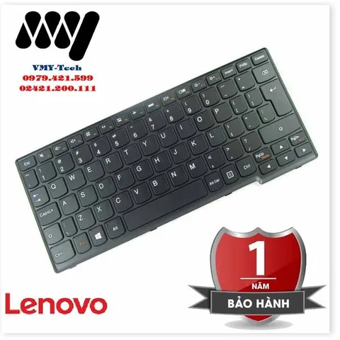 Bàn Phím Lenovo Ideapad S210, S210T, Yoga 11S, S215, S215T - Bàn Phím Chất Lượng Cao, Đen, Bảo Hành 9 Tháng